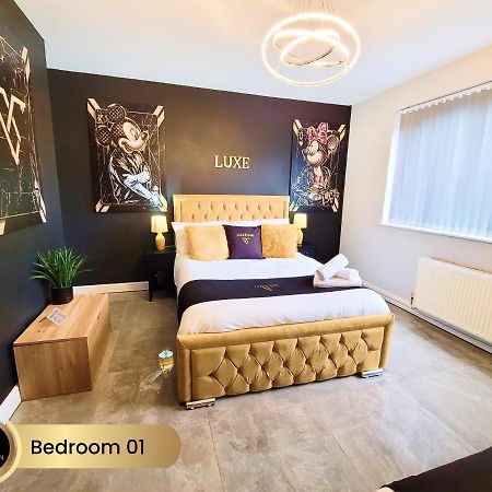 Nr Birmingham City Centre, 5 Bed, Luxe Inn מראה חיצוני תמונה